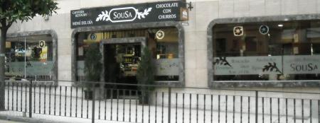 Cafetería Sousa en la calle Foncalada de Oviedo /JP